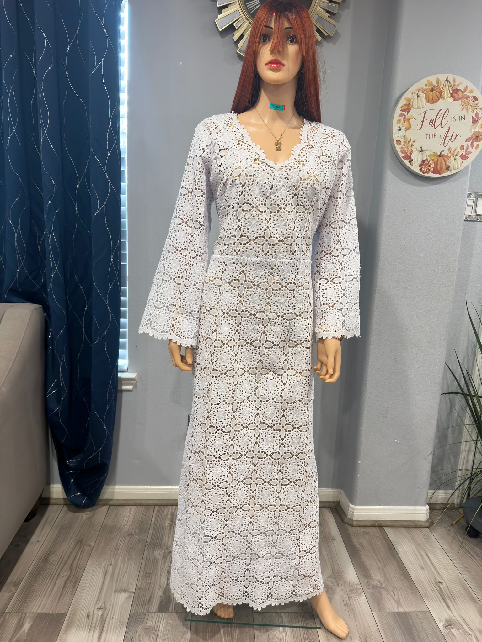 Rich Aunty Swaggerlicious White Cord Lace