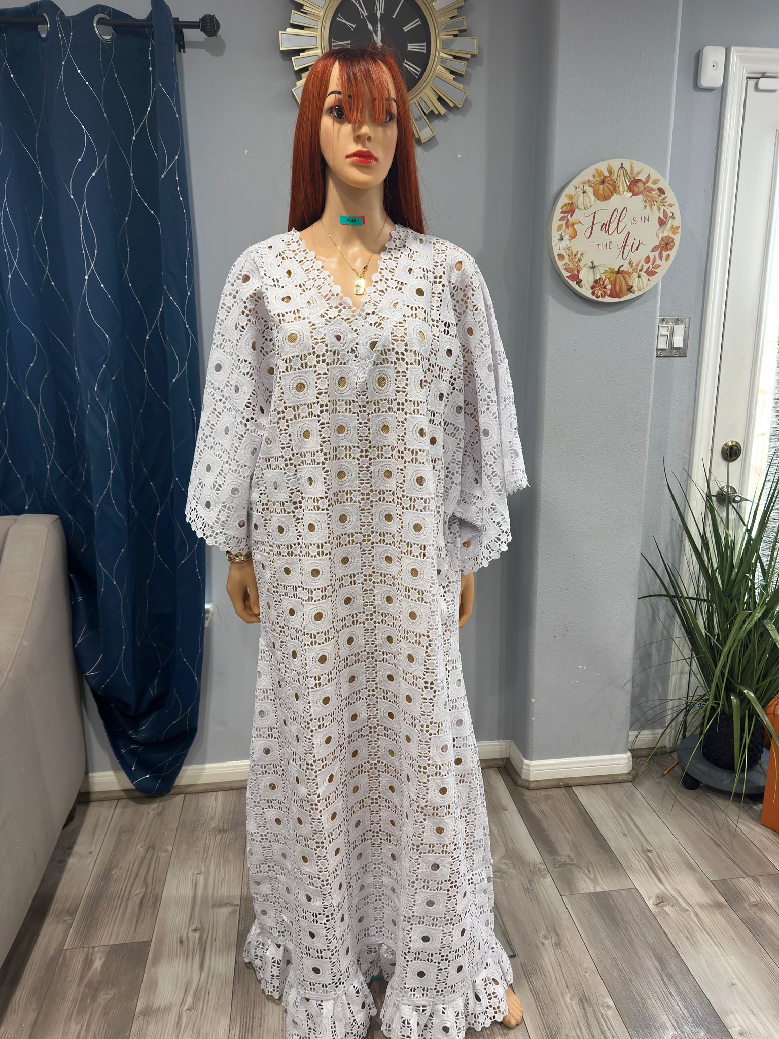 Rich Aunty Swaggerlicious White Cord Lace