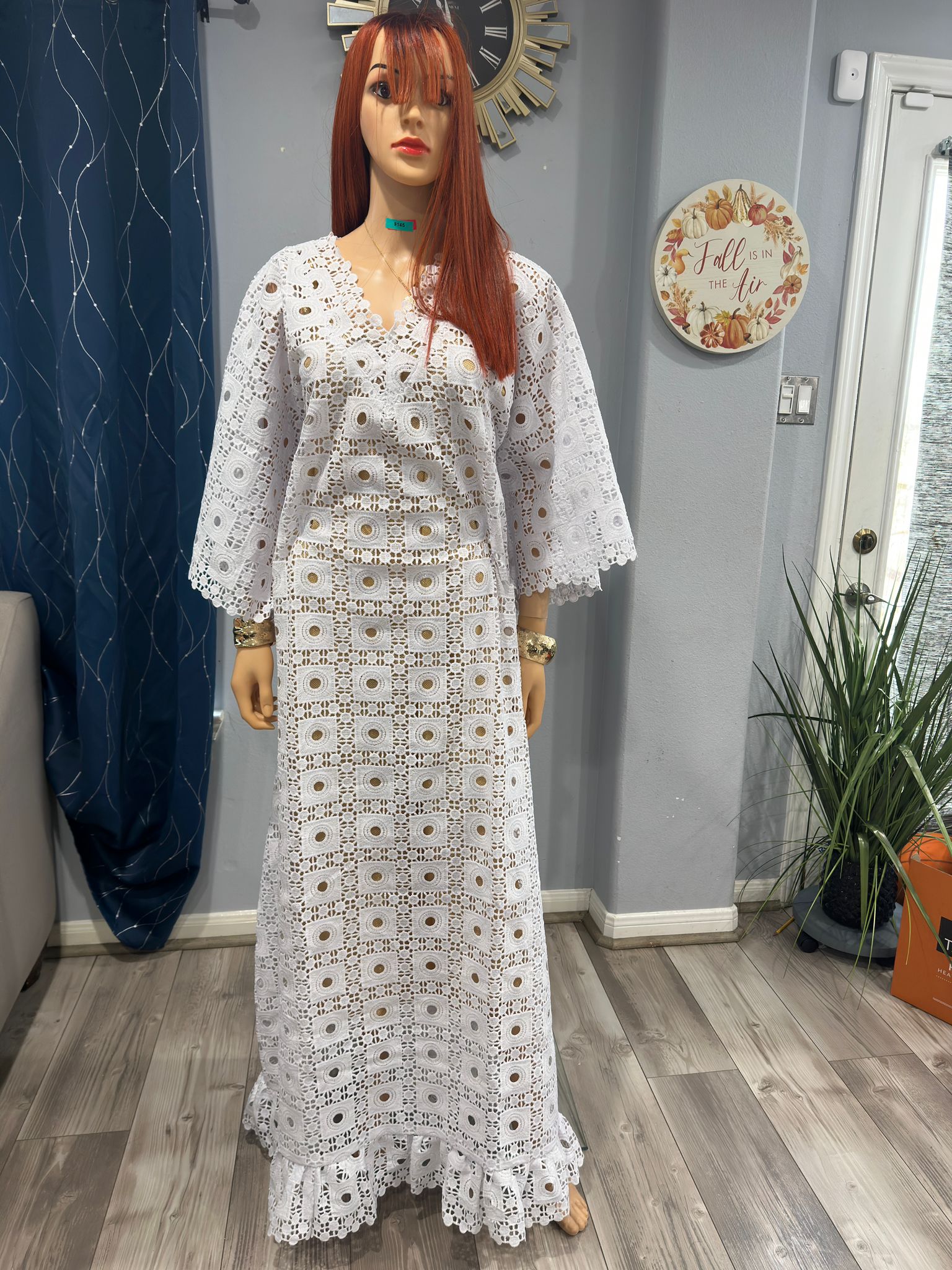 Rich Aunty Swaggerlicious White Cord Lace