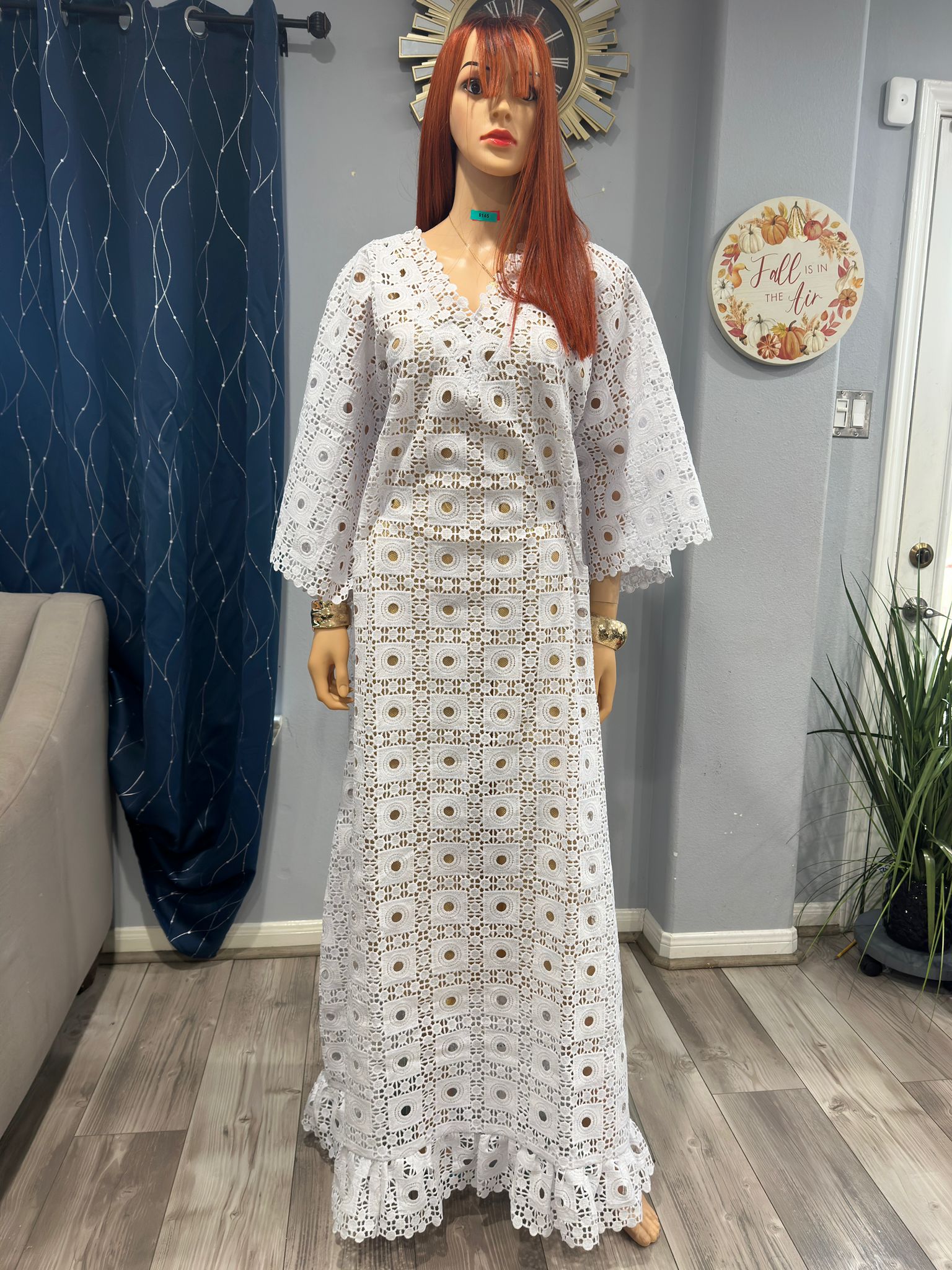 Rich Aunty Swaggerlicious White Cord Lace